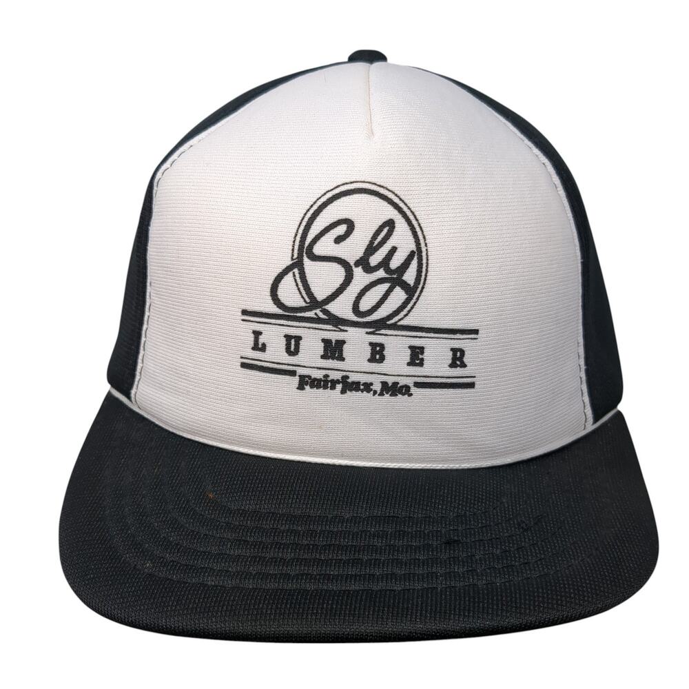 Sly Lumber Fairjax Mo Snapback 5 Panel Cap Black One Size YoungAn Hat Vintage